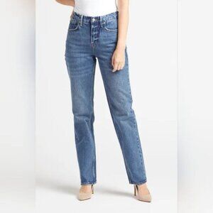Good American Classic Blue Straight Jeans